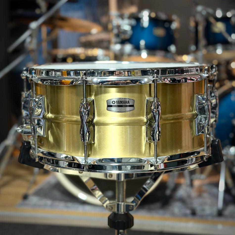 Yamaha Recording Custom Brass 14x6.5" Snare Drum #1388