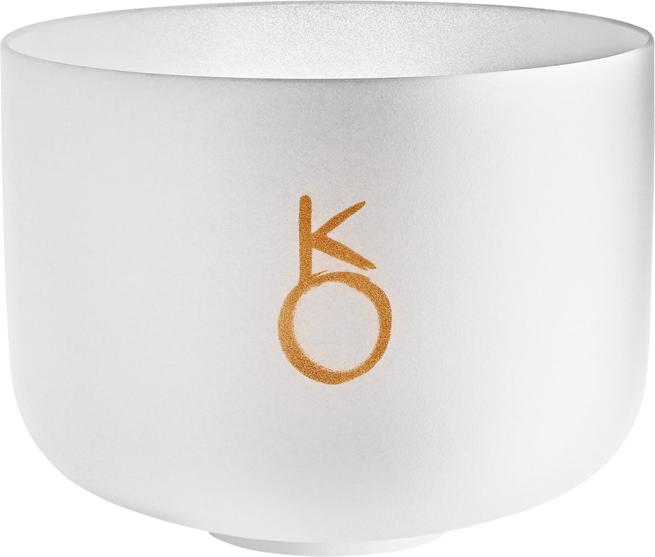 Meinl Sonic Energy Planetary Tuned Crystal Singing Bowl, 12" / 30 cm, Chiron 172.86 Hz