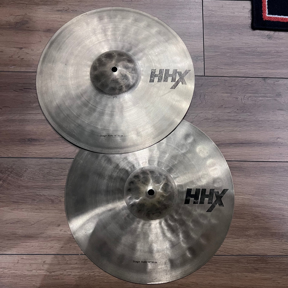 Sabian HHX 14” Stage Hi Hat Cymbals #1298