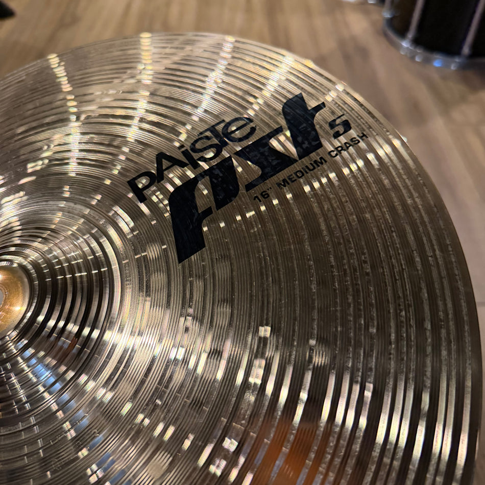 Paiste PST5 16" Medium Crash Cymbal Used #1326