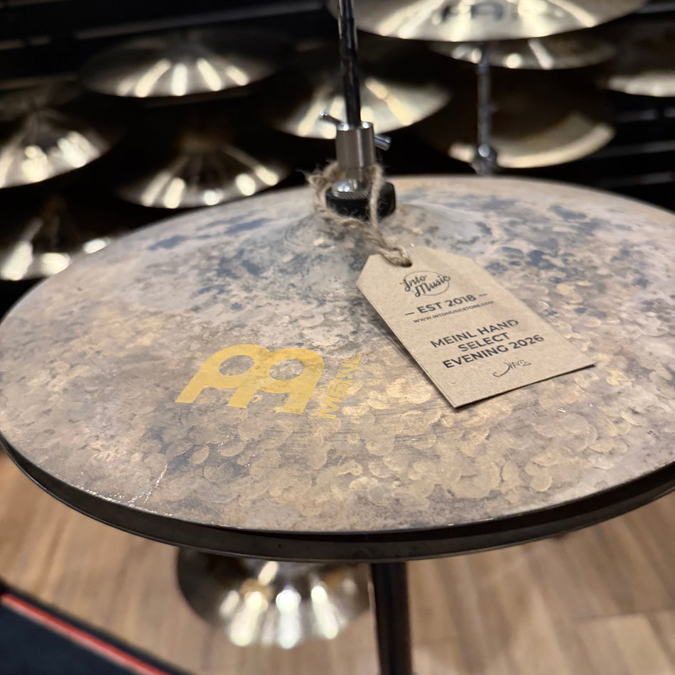 Hand Selected Meinl Byzance 14" Vintage Pure Hi Hats B14VPH
