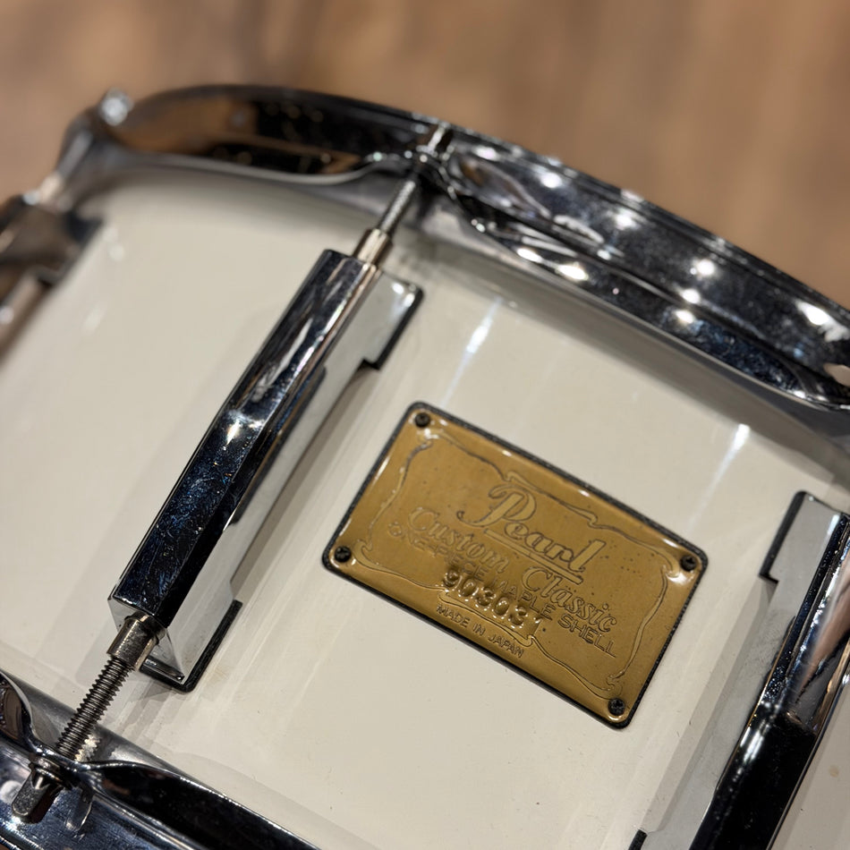 Pearl Custom Classic Solid Shell 14x6.5" Snare Drum #JAM1000