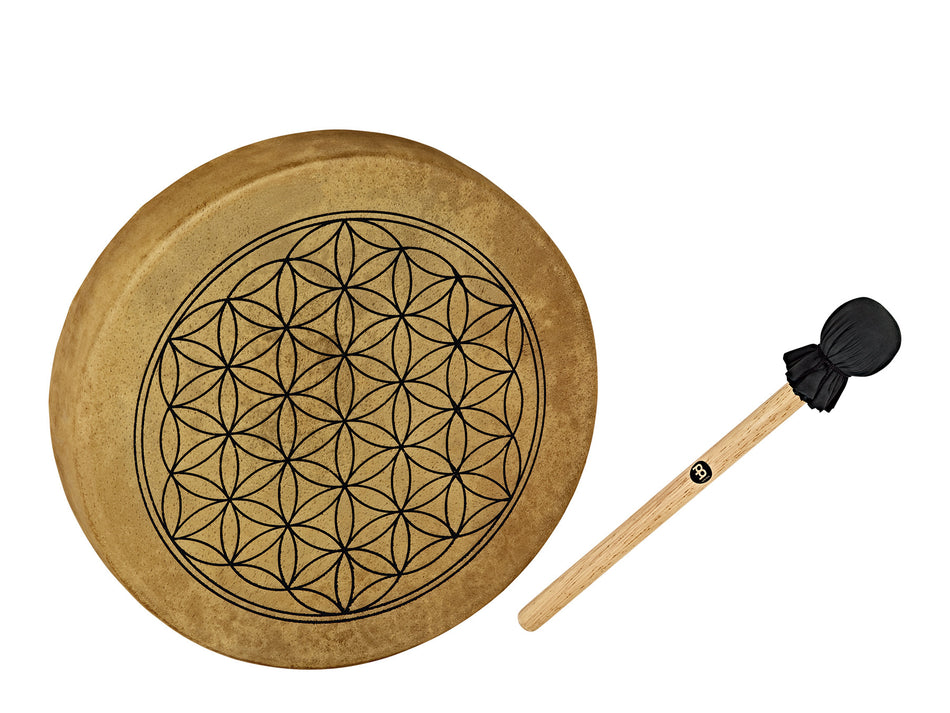 Meinl Sonic Energy Native American-Style Hoop Drum - 15" / 38 cm flower of life