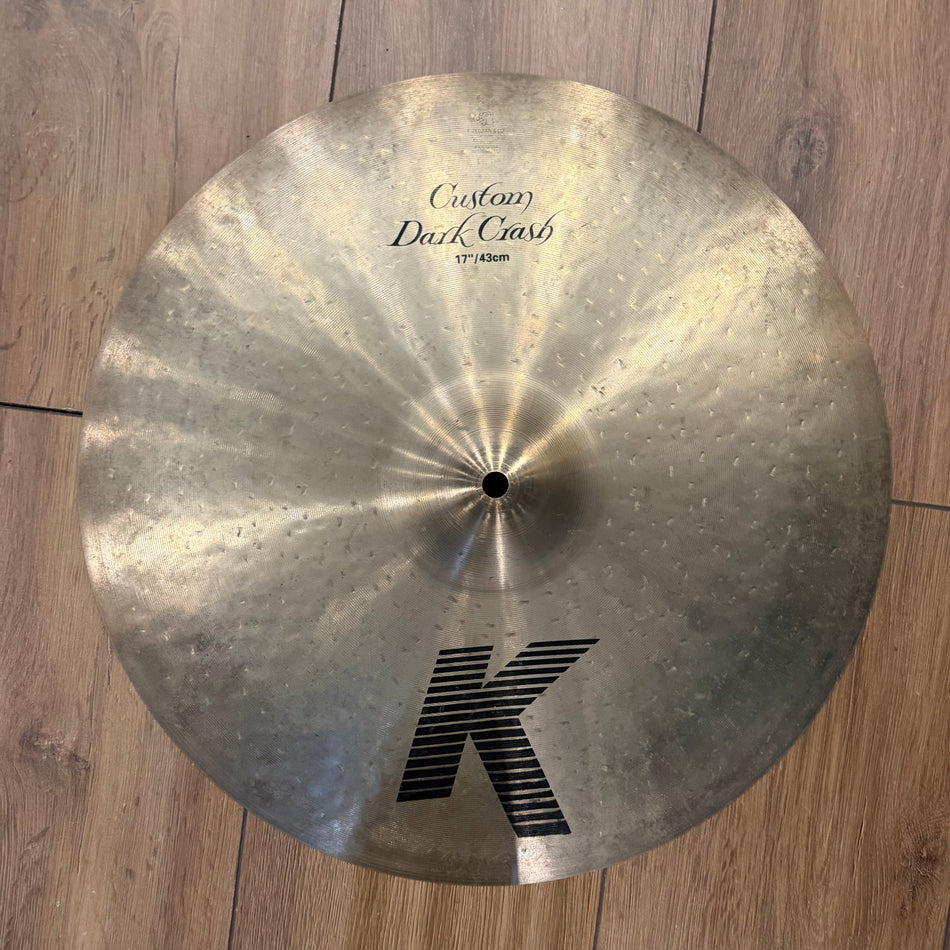 Zildjian 17" K Custom Dark Crash Cymbal #1332