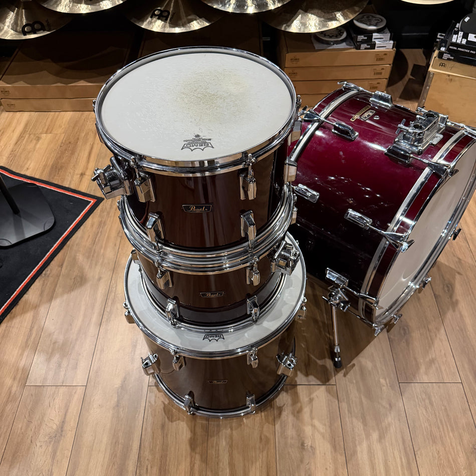 Pearl Wood-Fibreglass 1970's Vintage 24" Drum Kit #1241