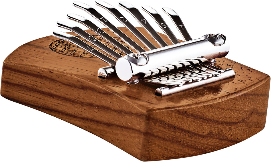 Meinl Sonic Energy Solid "Flower of Life" Mini Kalimba - 8 notes / Red Zebrawood
