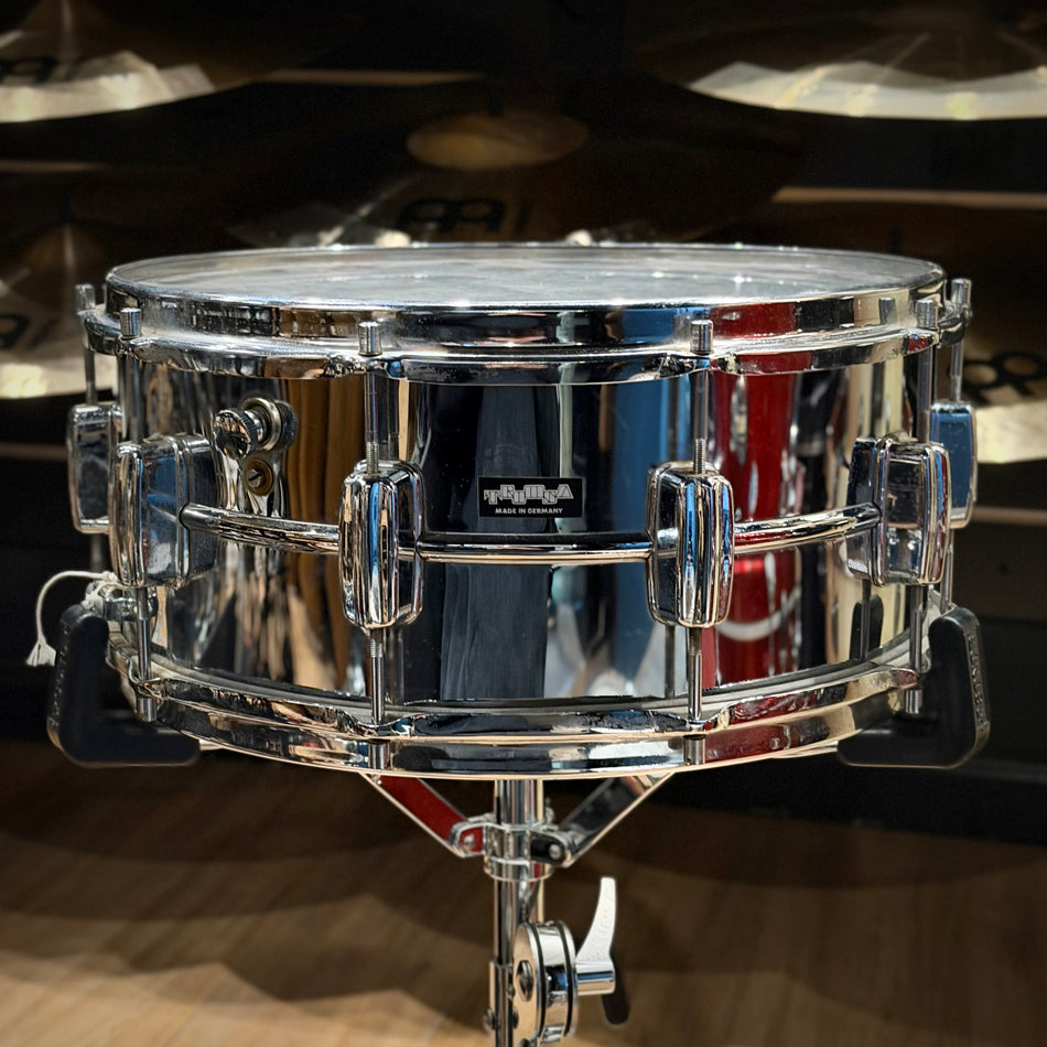 Vintage Tromsa 14" Snare Drum made in Germany #1286