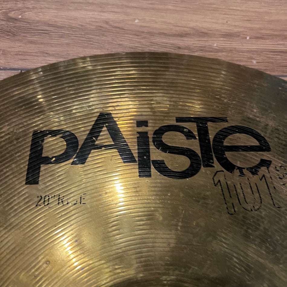 Paiste 101 20” Ride Cymbal #1365