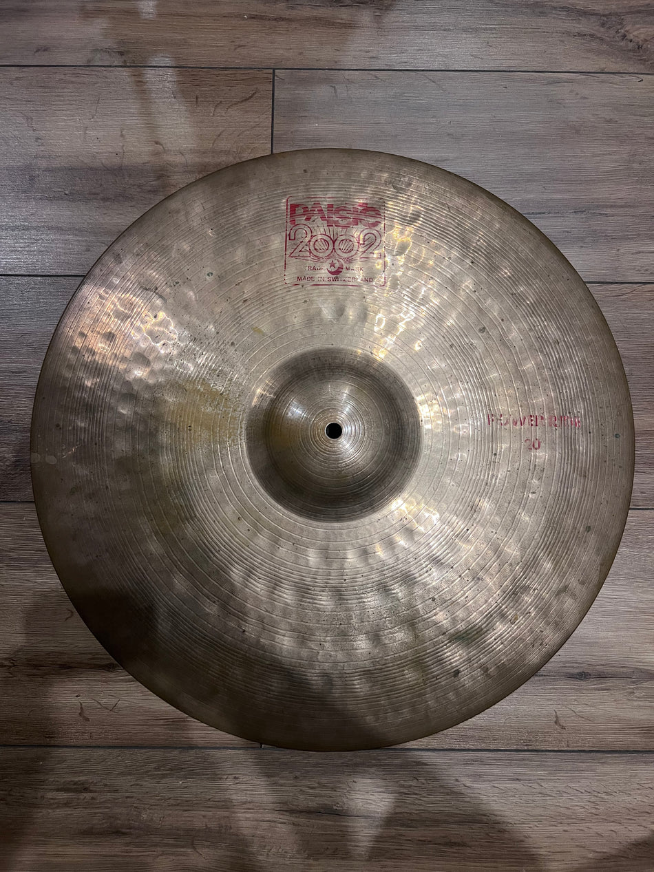 Paiste 2002 20” Power Ride Cymbal #1322