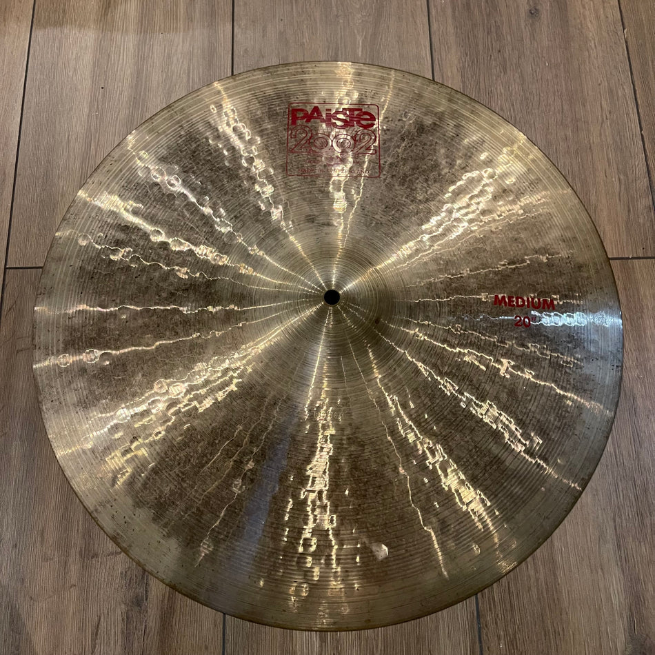 Paiste 2002 20” Medium Ride Cymbal #1249