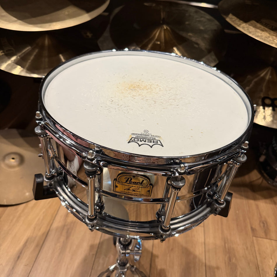 Pearl Ian Paice Signature Series Snare Drum 14” X 6.5” #1366