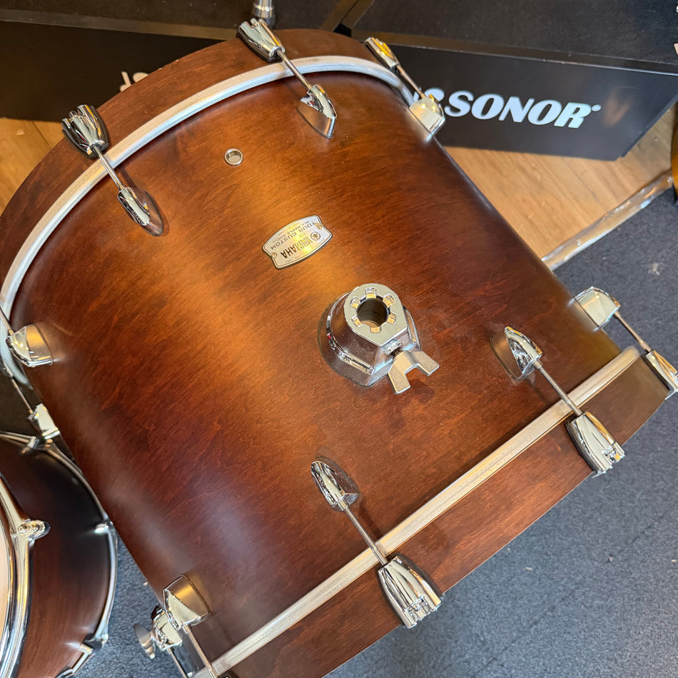Yamaha Tour Custom Maple Chocolate Satin Drum Kit #1367