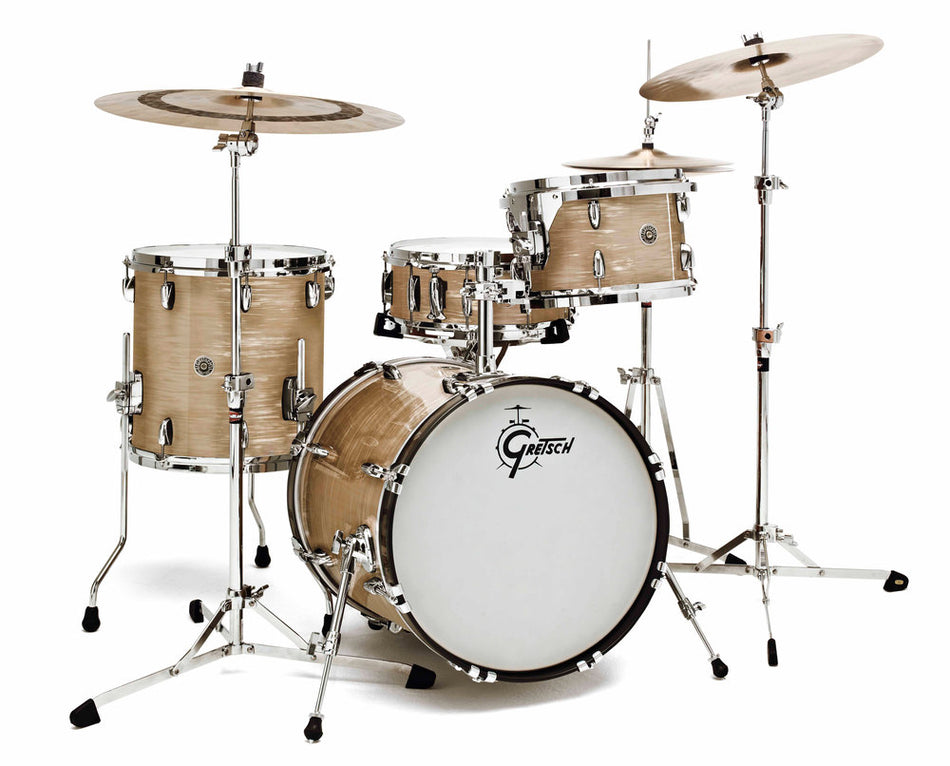Gretsch USA Brooklyn 18" Jazz Bop Kit - Cream Oyster