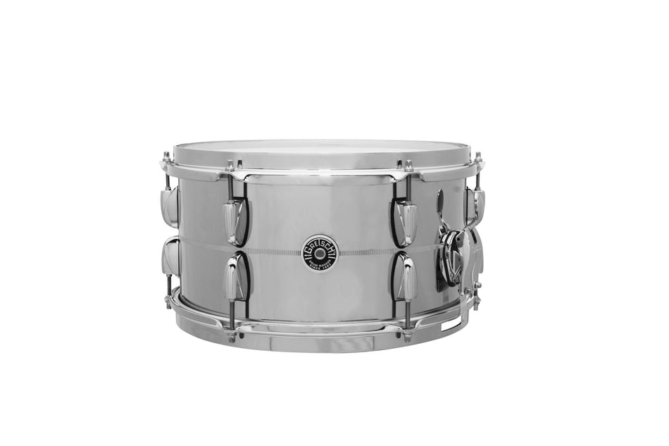 Gretsch USA Brooklyn Chrome Over Steel Snare Drum 13x7"