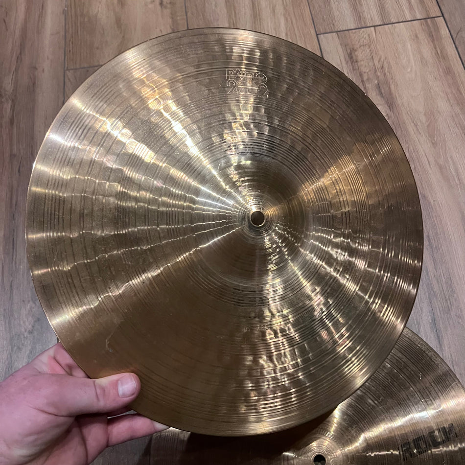Paiste 2002 14” Rock Hi Hat Cymbals #1329