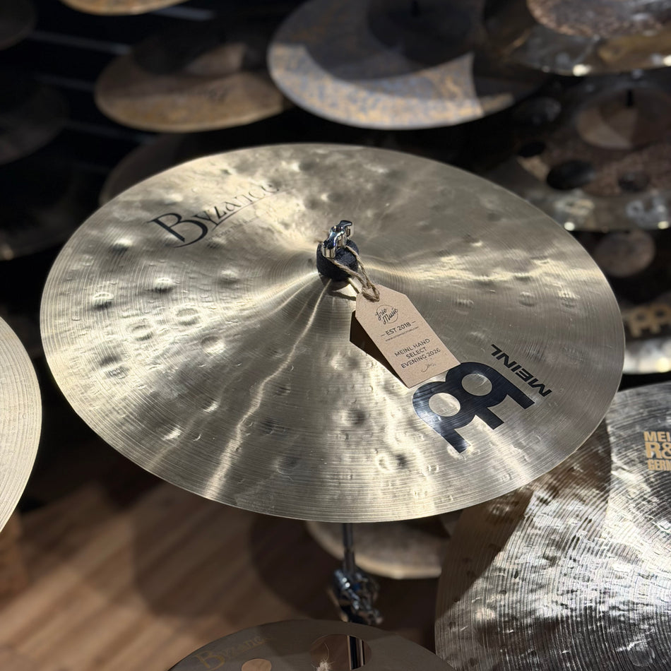 Hand Selected Meinl Byzance 19" Extra Thin Hammered Crash Cymbal B19ETHC