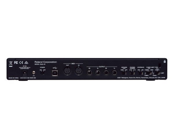 Roland RUBIX44 USB Audio Interface 4-In/4-Out for PC/MAC/IPAD