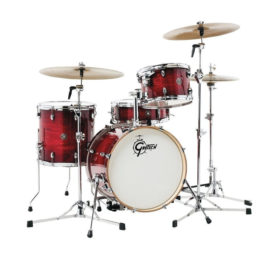 Gretsch Catalina Club Bop Jazz Drum Kit 18" - Gloss Crimson Burst