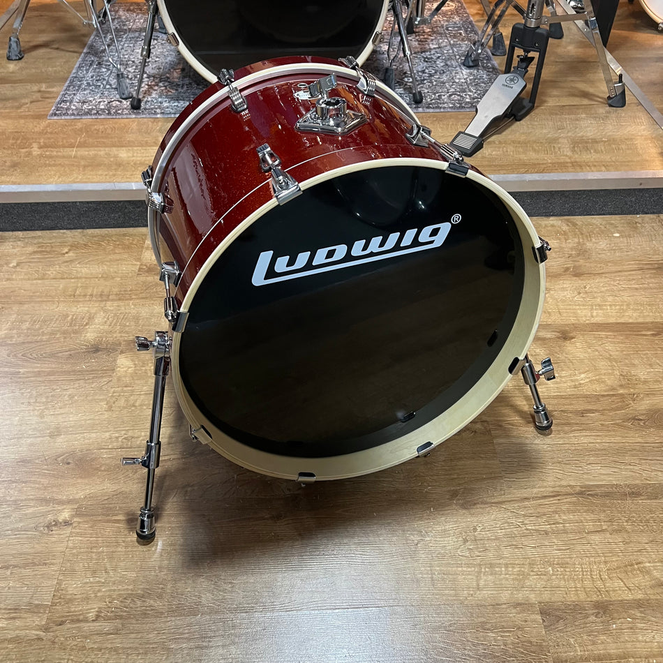 Ludwig Evolution 20” Bass Drum In Copper Sparkle #1371