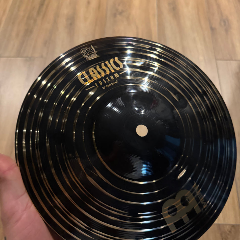Meinl Classic Custom Dark 10" Splash Cymbal #1405