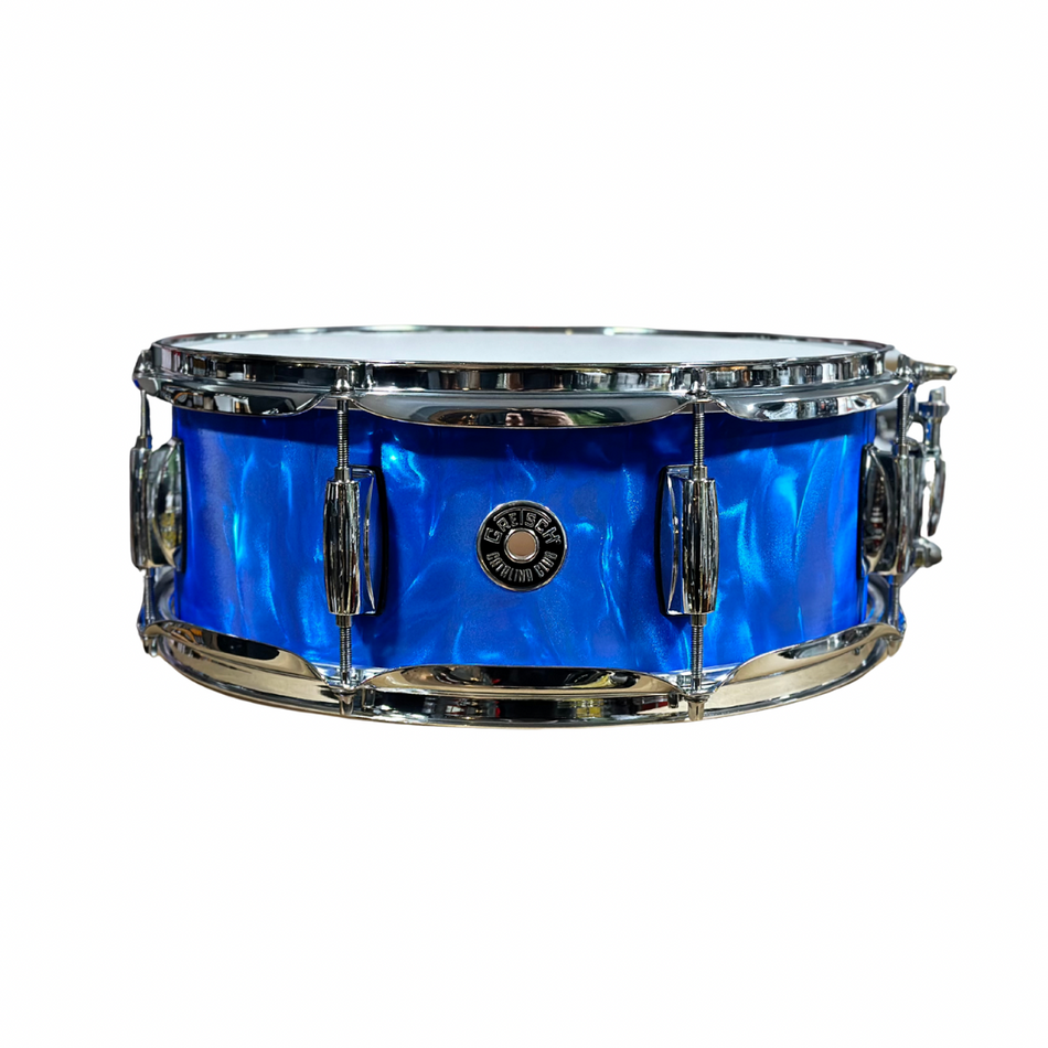Gretsch Catalina Club Snare Drum Blue Satin Flame 14x5.5"