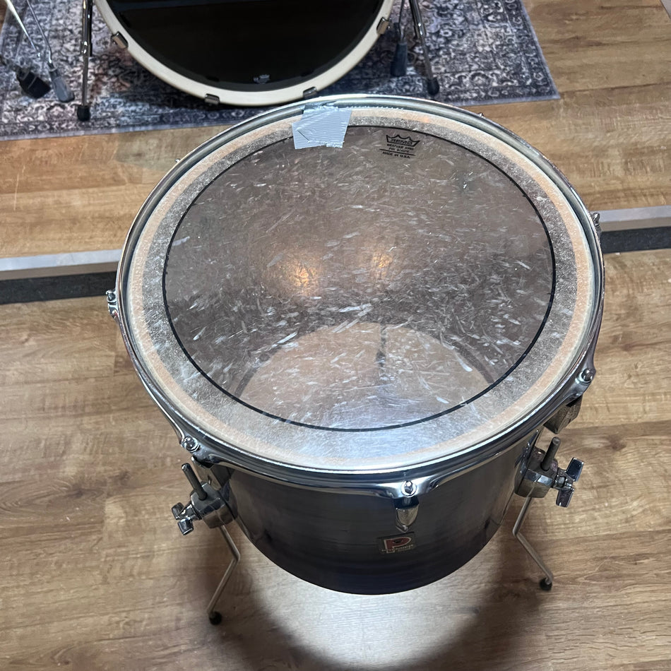 Premier 16” Floor Tom Drum In Blue Vintage #1337