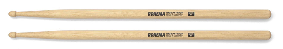 Rohema German Hickory 5A Light Drum Sticks - 61315