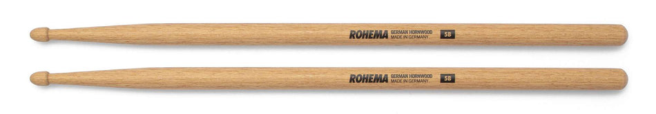 Rohema German Hornwood 5B Drum Sticks - 613243