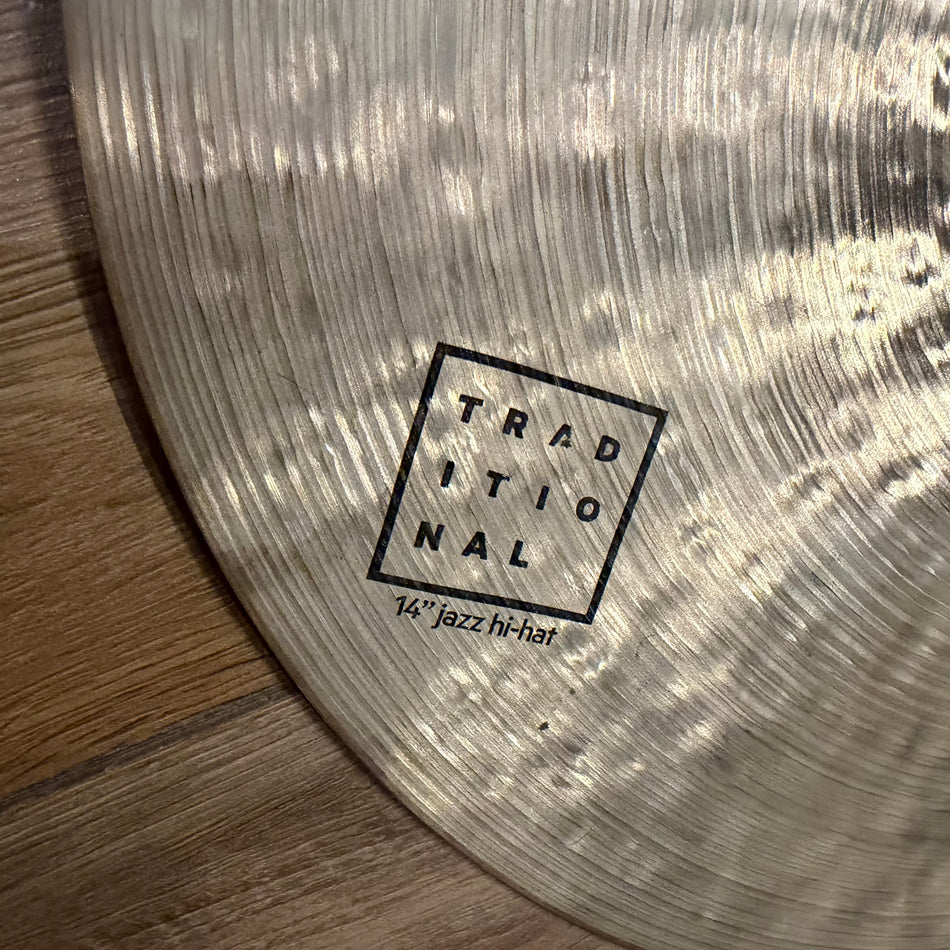 Istanbul Agop Traditional 14" Jazz Hi Hat Cymbals #1367