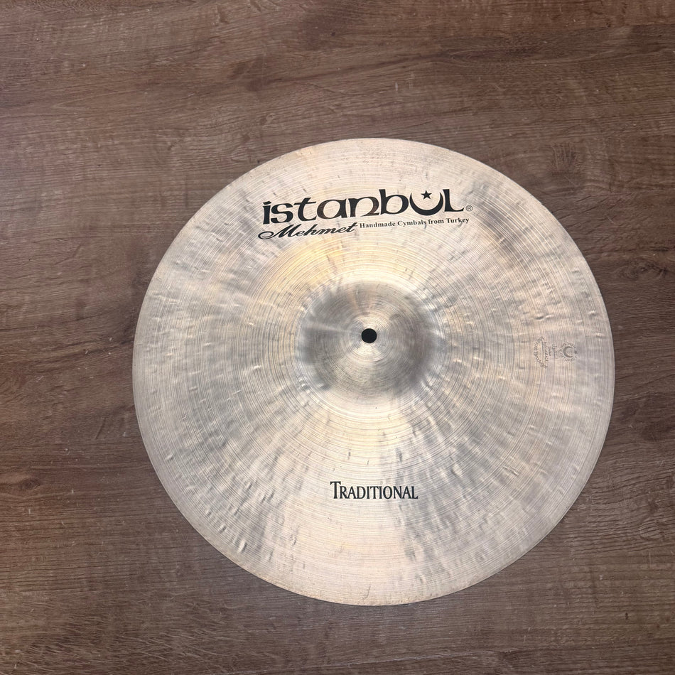 Istanbul Mehmet Traditional 17” Crash Cymbal #1415