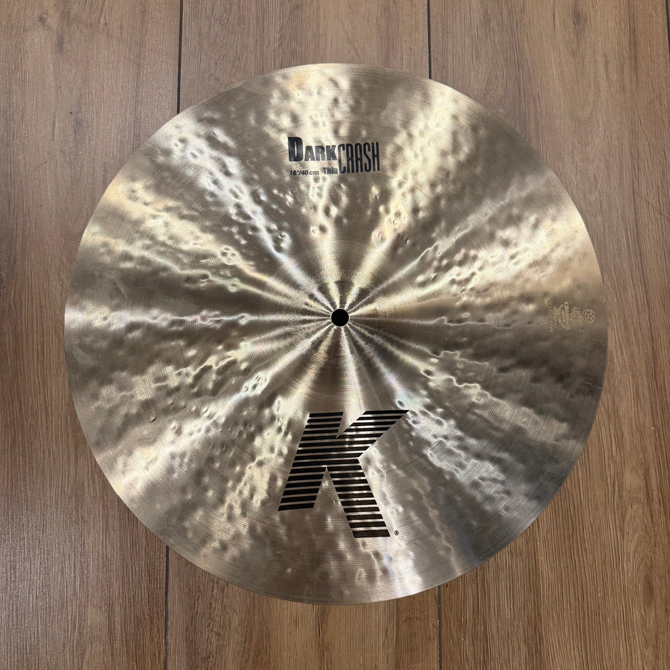 Zildjian K Dark Crash Cymbal 16" #1363