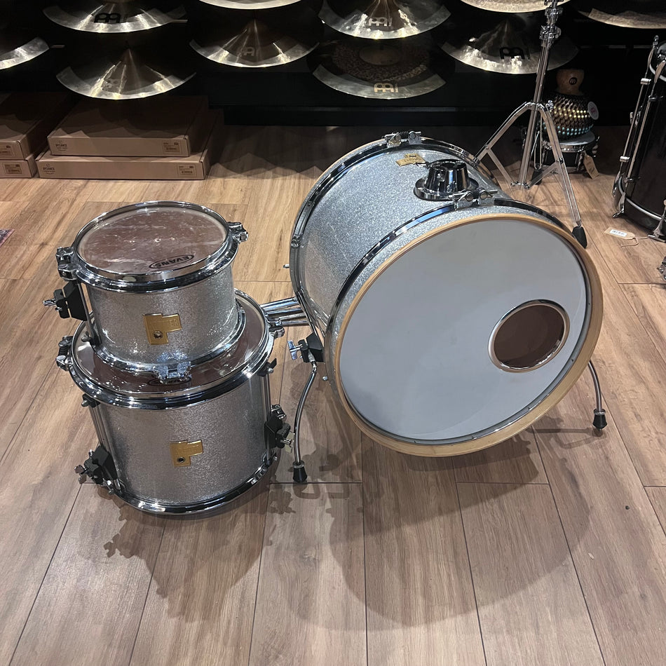 Arbiter Advanced Tuning Drum Kit Shell Pack In Silver Sparkle #1355