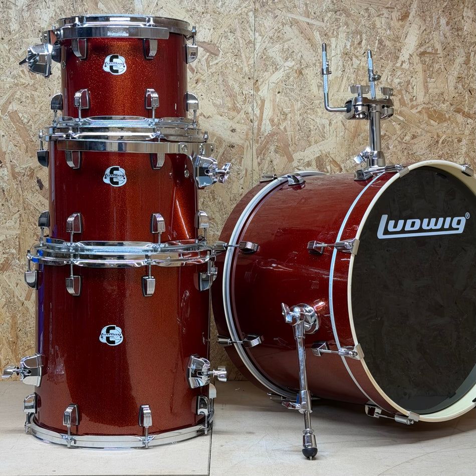 Ludwig Element Evolution 20" Drum Kit Copper Sparkle #1340