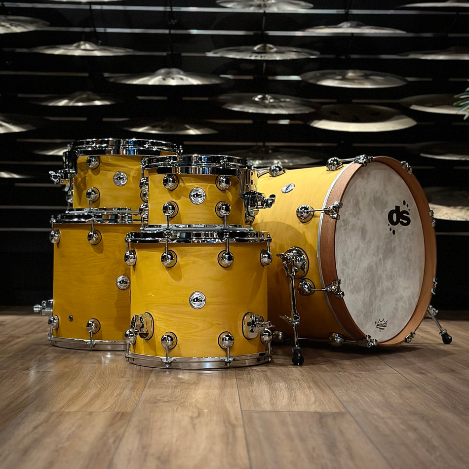 DS Hand Crafted Maple/Mahog Drum Kit Shell Pack