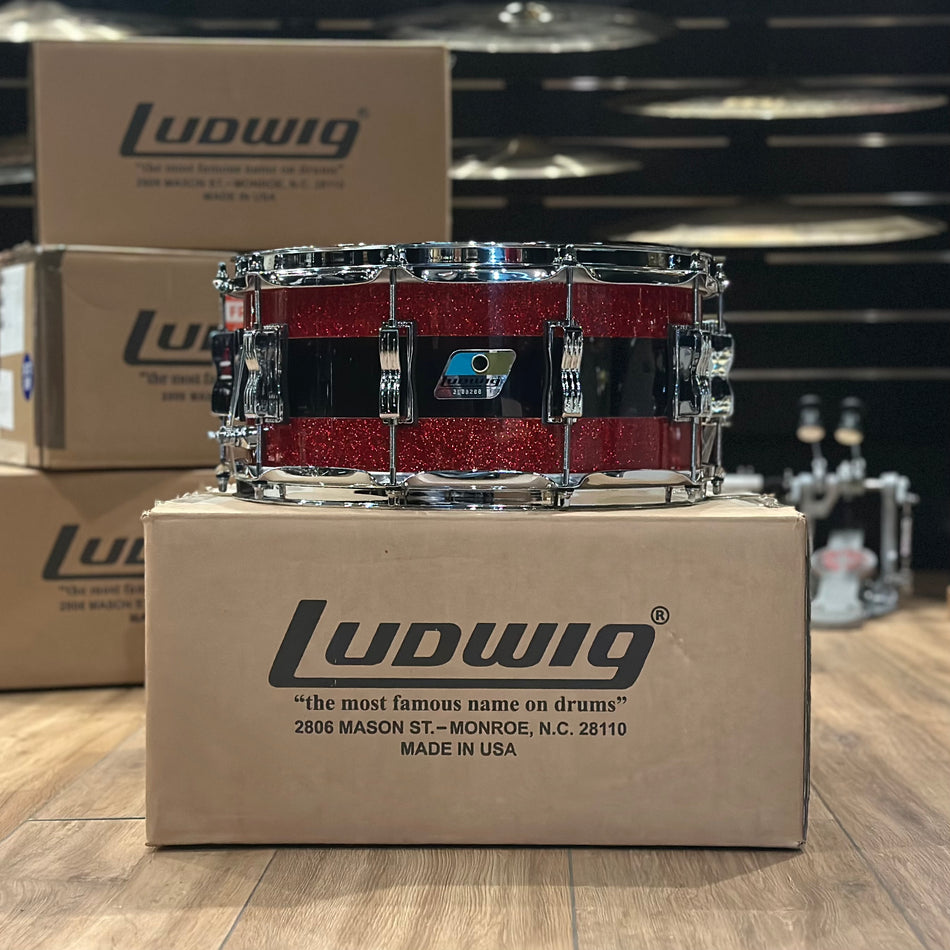 Ludwig 14x6.5” Vistalite Snare Drum 50th Anniversary LTD Edition