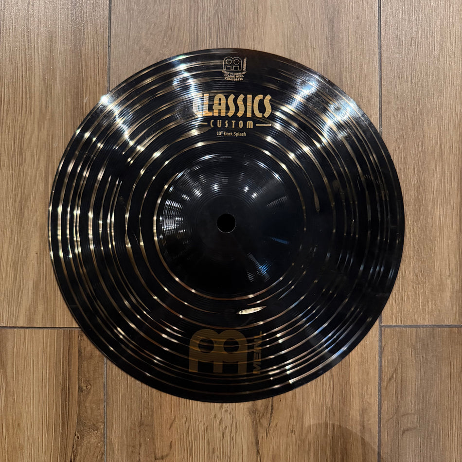 Meinl Classic Custom Dark 10" Splash Cymbal #1405