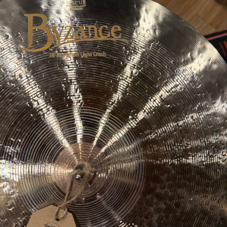 Hand Selected Meinl Byzance 18" Jazz Tradition Light Crash B18TRLC