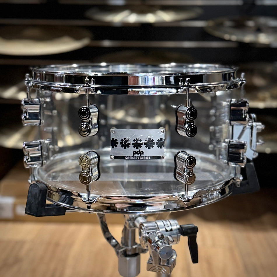 PDP By DW Chad Smith Acrylic Signature 13x7" Snare Drum #1341