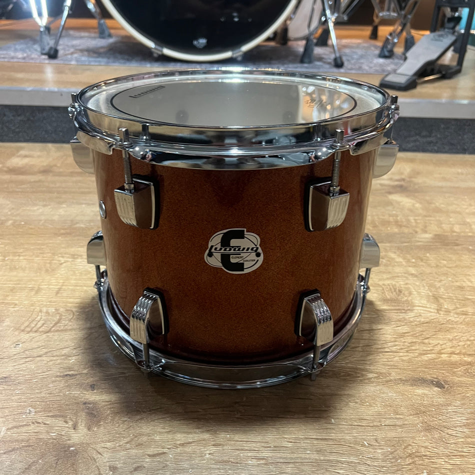 Ludwig Evolution 10” Rack Tom Drum In Copper #1371