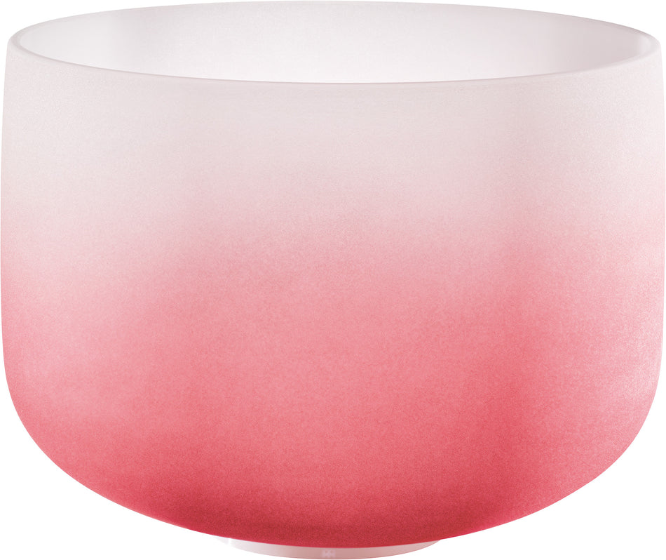 Meinl Sonic Energy Crystal Singing Bowl, Coloured, 14" / 36 cm, Note C4, Root Chakra