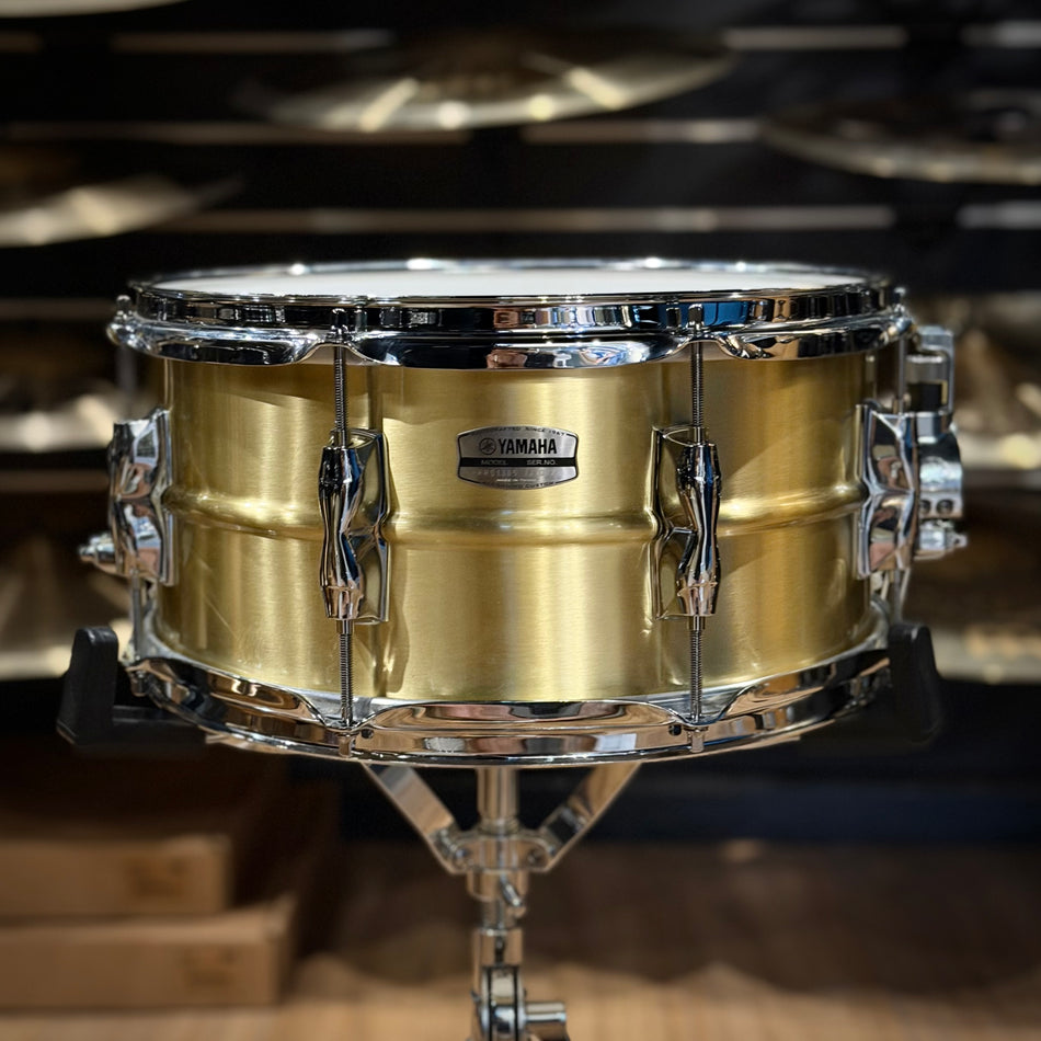 Yamaha Recording Custom Brass 13x6.5" Snare Drum #1366
