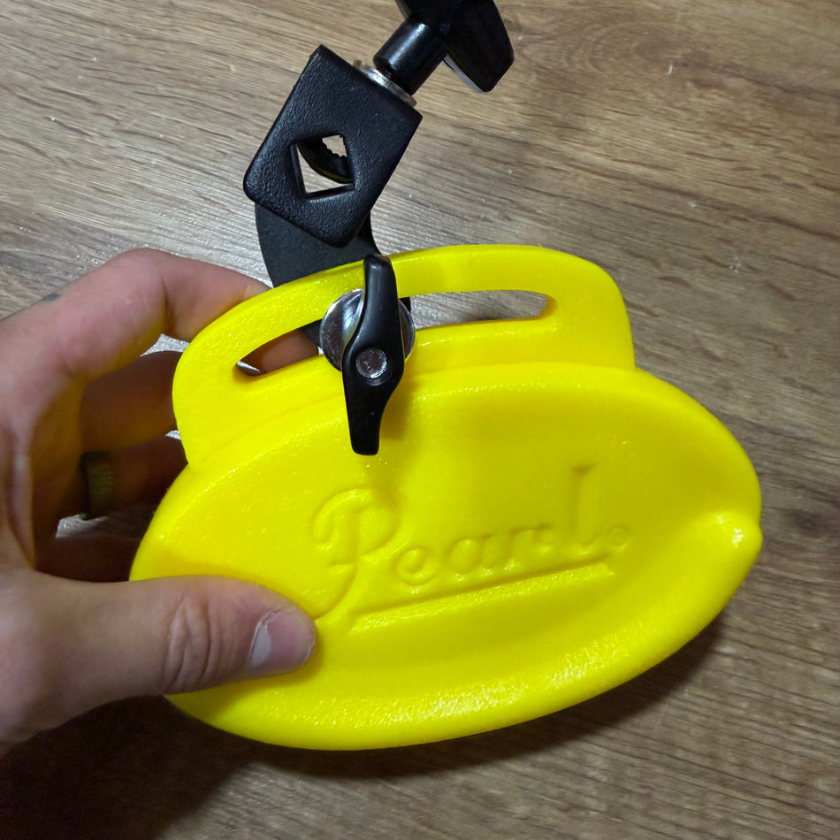 Pearl Percussion Yellow Jam Block Mountable #1327