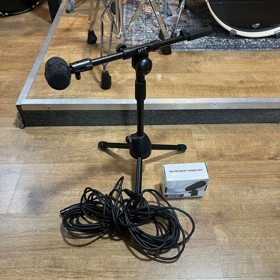 Drum Microphone With Stand And Cable #1412