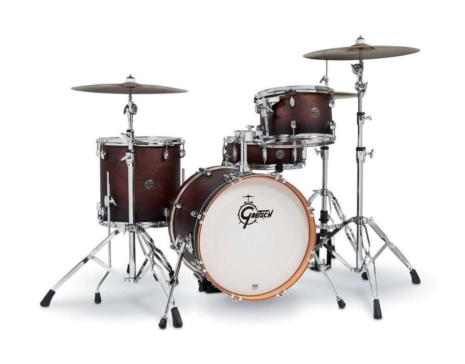 Gretsch Catalina Club Bop Jazz Drum Kit 18" - Satin Antique Fade