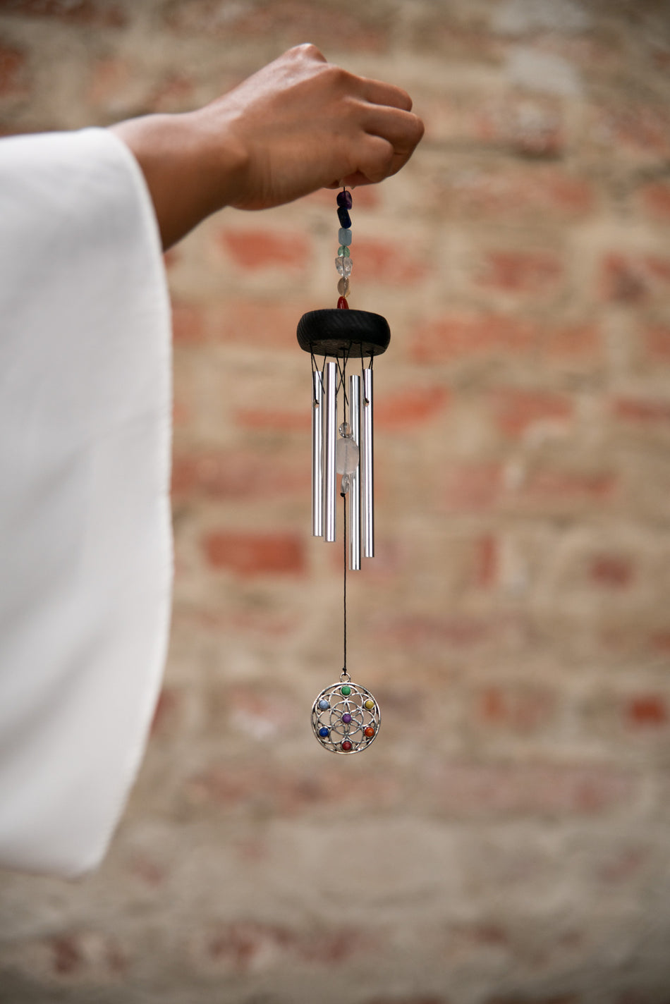 Meinl Sonic Energy Mini Chakra Chime, 12" / 30 cm, Silver