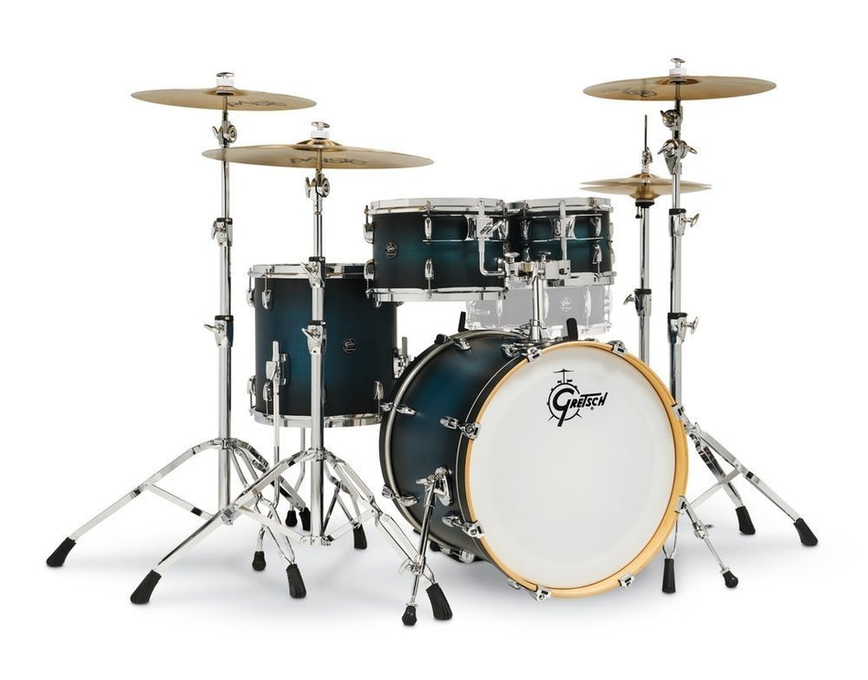 Gretsch Renown Drum Kit - Satin Antique Blue Burst