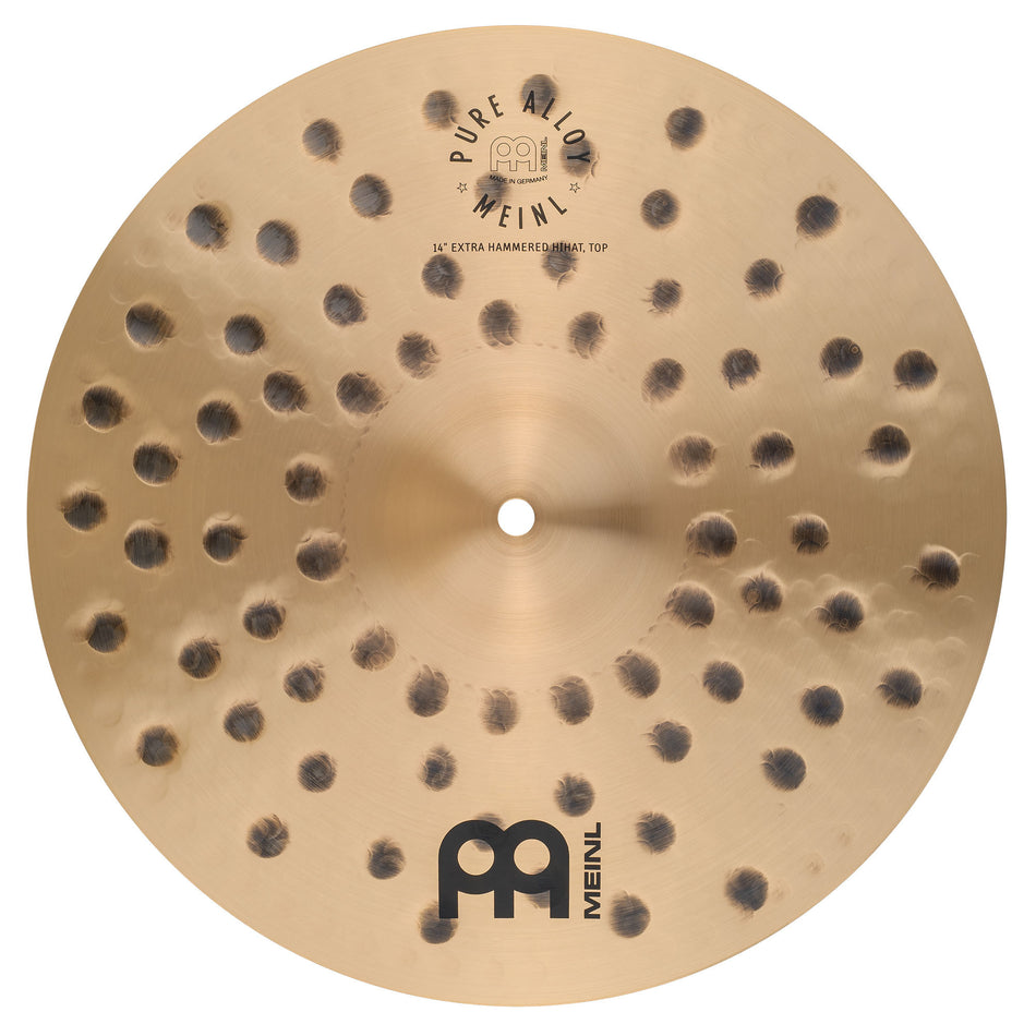 Meinl Cymbals Pure Alloy Extra Hammered Hi Hat - 14" PA14EHH