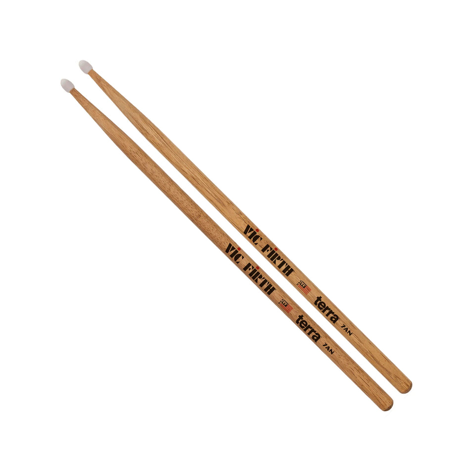 Vic Firth 7ATN Terra Drumsticks, Nylon Tip