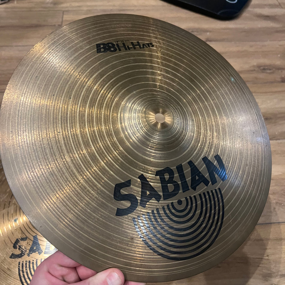 Sabian B8 14” Hi Hat Cymbals #1365