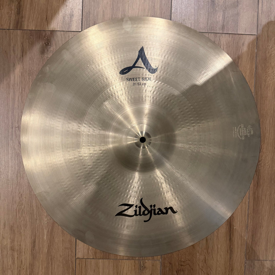 Zildjian A 21” Sweet Ride Cymbal #1408